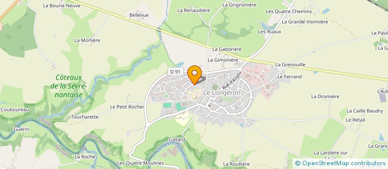 localisation de l'entreprise MONSIEUR SYLVAIN GRASSET à SEVREMOINE