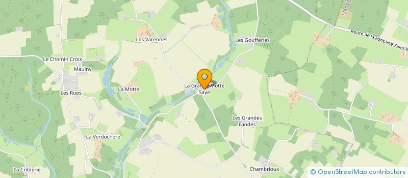 localisation de l'entreprise MONSIEUR SYLVAIN GRENECHE  SAINT-JEAN-DE-LA-MOTTE