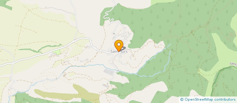 localisation de l'entreprise MONSIEUR SYLVAIN GUENDON  SAINT-JURS