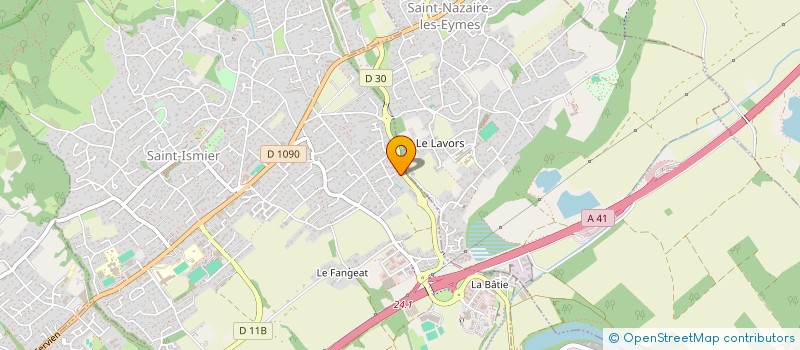 localisation de l'entreprise MONSIEUR SYLVAIN GUERRA à SAINT-ISMIER