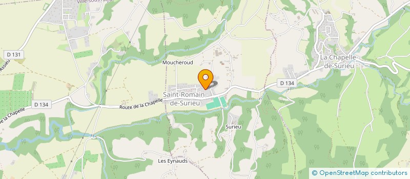 localisation de l'entreprise MONSIEUR SYLVAIN GUGLIELMINETTI à SAINT-ROMAIN-DE-SURIEU
