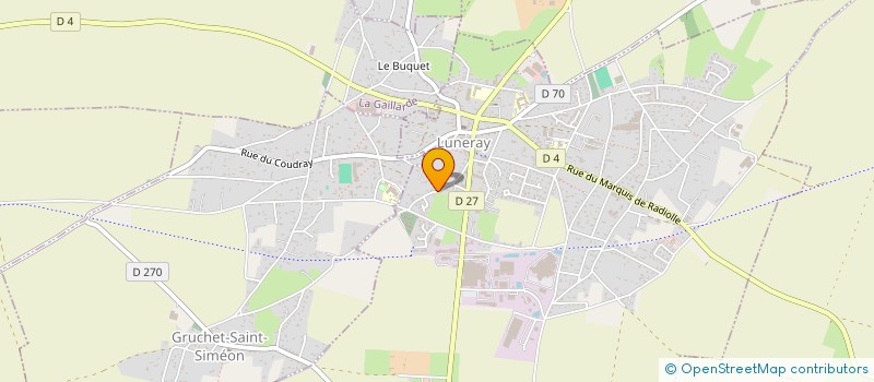 localisation de l'entreprise MONSIEUR SYLVAIN GUILBERT  LUNERAY