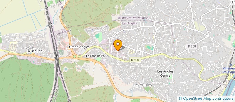 localisation de l'entreprise MONSIEUR SYLVAIN GUILI  LES ANGLES