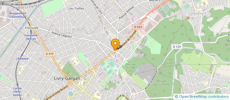 localisation de l'entreprise MONSIEUR SYLVAIN GUILLART à LIVRY-GARGAN