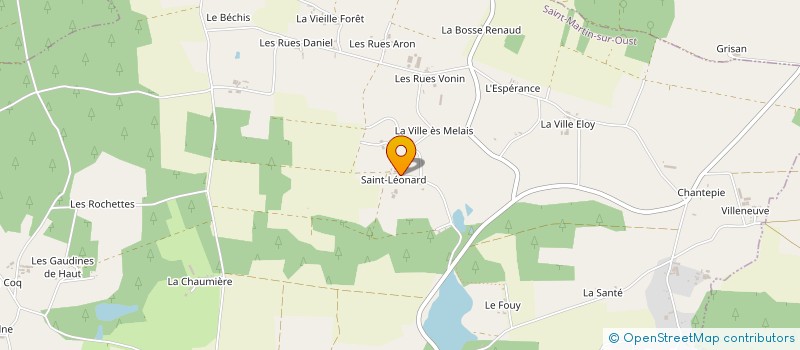 localisation de l'entreprise MONSIEUR SYLVAIN GUILLAUME à SAINT-MARTIN-SUR-OUST