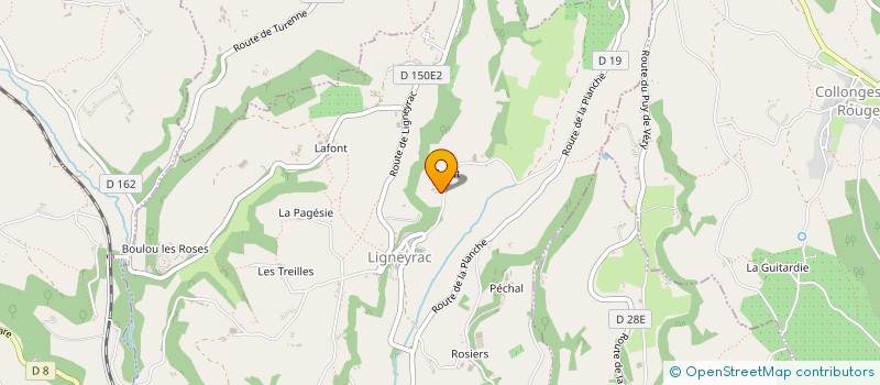 localisation de l'entreprise MONSIEUR SYLVAIN GUIONIE  CUREMONTE