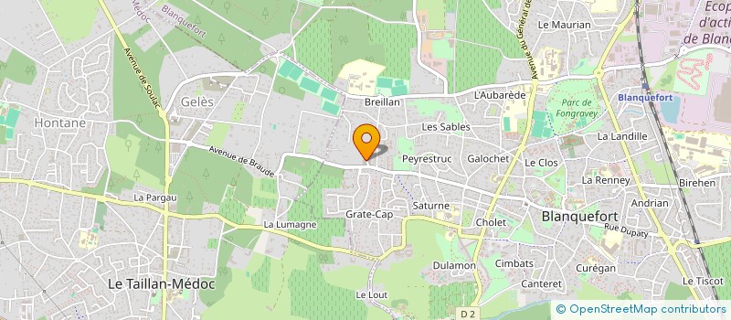 localisation de l'entreprise MONSIEUR SYLVAIN GUREME à BLANQUEFORT