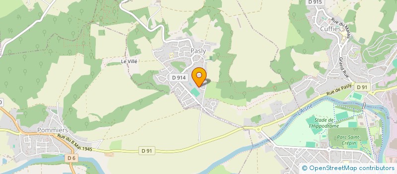 localisation de l'entreprise MONSIEUR SYLVAIN GUYOT  PASLY