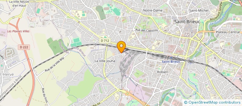 localisation de l'entreprise MONSIEUR SYLVAIN HANNOUN à SAINT-BRIEUC