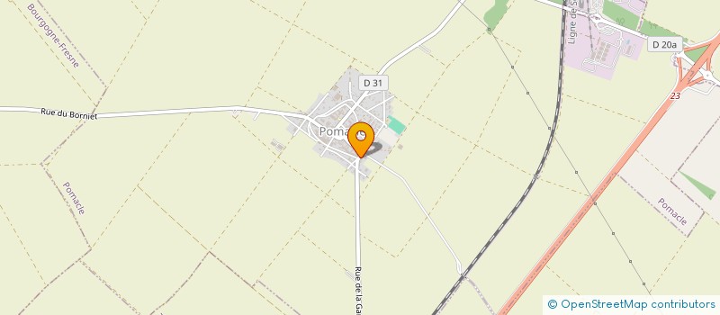 localisation de l'entreprise MONSIEUR SYLVAIN HARLAUT  POMACLE