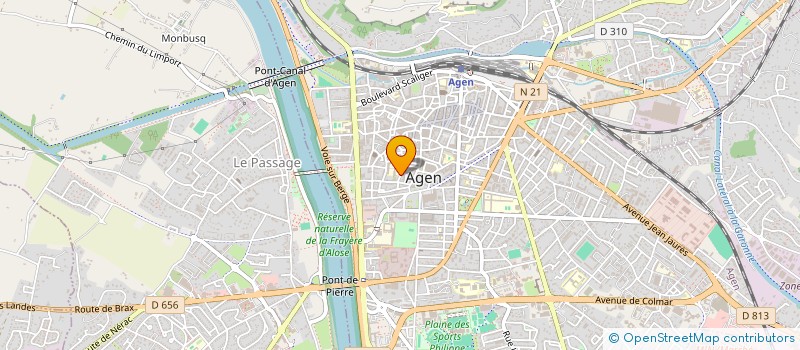 localisation de l'entreprise MONSIEUR SYLVAIN HARRISON à AGEN