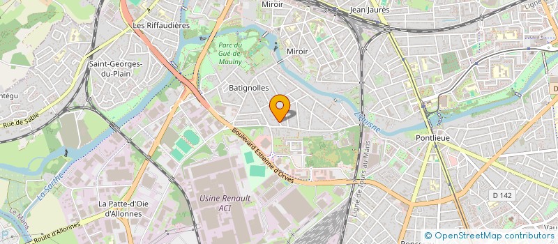 localisation de l'entreprise MONSIEUR SYLVAIN HAYE CUISIN à LE MANS