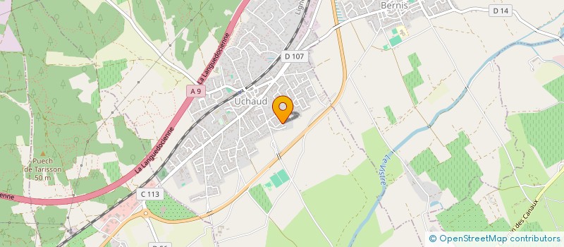 localisation de l'entreprise MONSIEUR SYLVAIN HECHT  UCHAUD