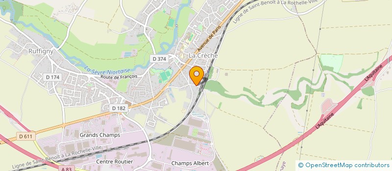 localisation de l'entreprise MONSIEUR SYLVAIN HELFRICK  LA ROCHELLE