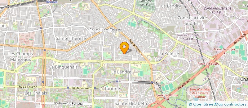 localisation de l'entreprise MONSIEUR SYLVAIN HELLIO  RENNES