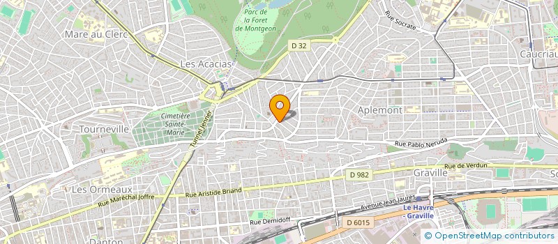 localisation de l'entreprise MONSIEUR SYLVAIN HEMET à LE HAVRE