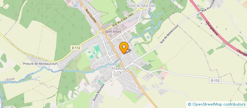 localisation de l'entreprise MONSIEUR SYLVAIN HENAULT  VILLE-LE-MARCLET