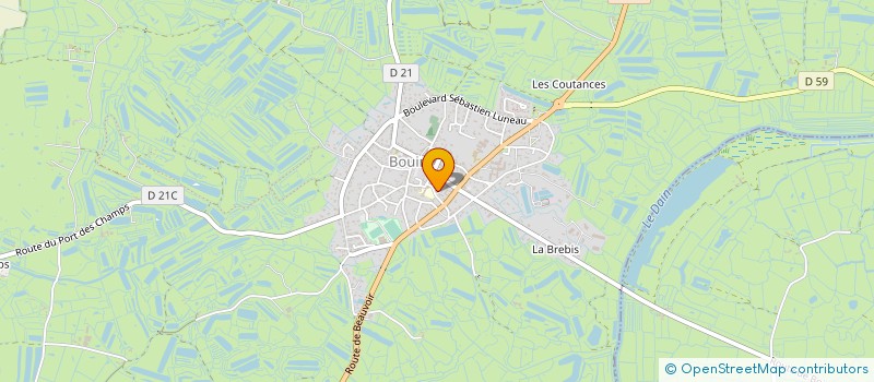 localisation de l'entreprise MONSIEUR SYLVAIN HENCK  BOUIN