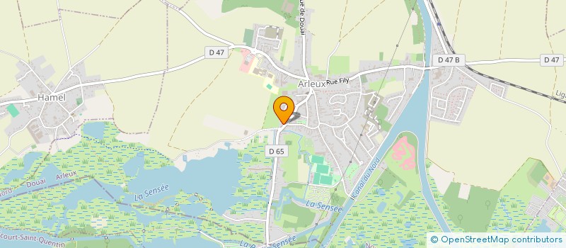 localisation de l'entreprise MONSIEUR SYLVAIN HENOCH  ARLEUX