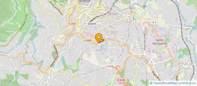 localisation de l'entreprise MONSIEUR SYLVAIN HERAUD  GRASSE