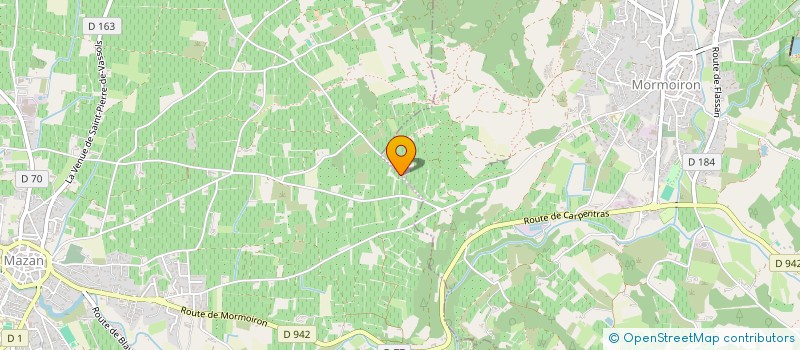 localisation de l'entreprise MONSIEUR SYLVAIN HERLANT  MORMOIRON