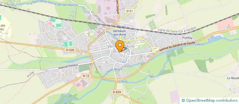 localisation de l'entreprise MONSIEUR SYLVAIN HERVE-LEGRAND à VERNEUIL D'AVRE ET D'ITON