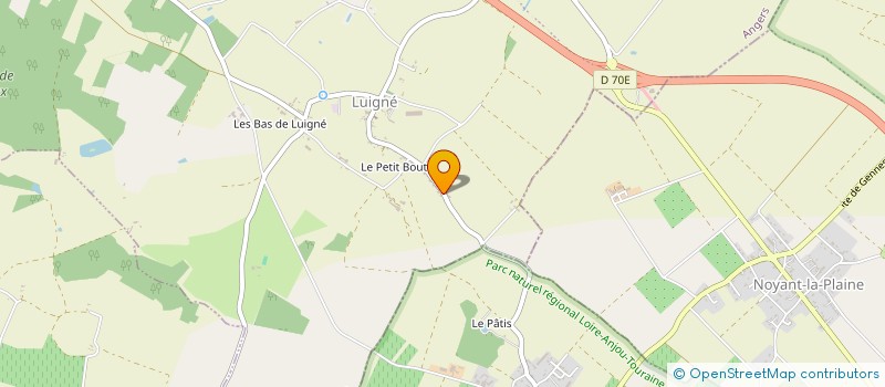 localisation de l'entreprise MONSIEUR SYLVAIN HOUPERT  BRISSAC LOIRE AUBANCE