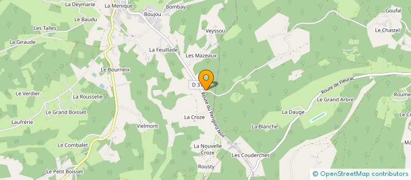 localisation de l'entreprise MONSIEUR SYLVAIN HOUSSET  ROUFFIGNAC-ST-CERNIN-DE-REILHAC