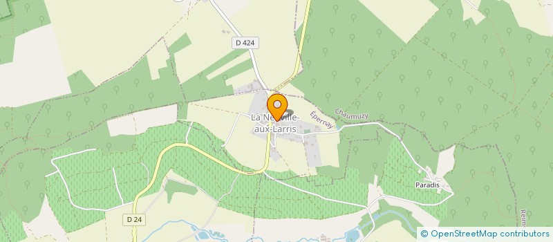 localisation de l'entreprise MONSIEUR SYLVAIN HU  LA NEUVILLE-AUX-LARRIS