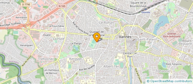 localisation de l'entreprise MONSIEUR SYLVAIN HUET à VANNES