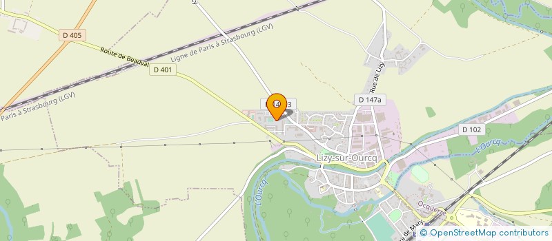 localisation de l'entreprise MONSIEUR SYLVAIN HUGUENOT  LIZY-SUR-OURCQ