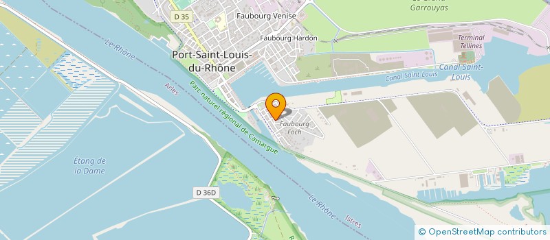 localisation de l'entreprise MONSIEUR SYLVAIN INGHILLERI à PORT-SAINT-LOUIS-DU-RHONE