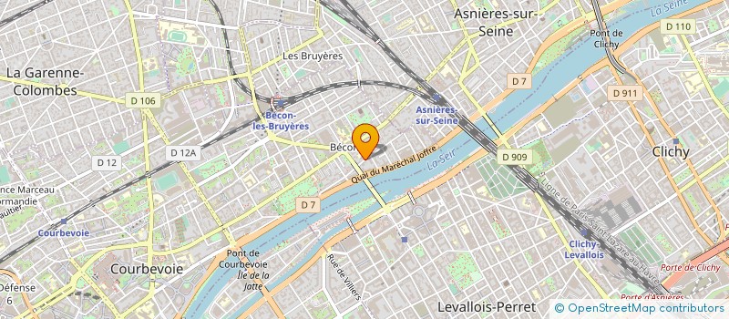 localisation de l'entreprise MONSIEUR SYLVAIN INZANI à COURBEVOIE
