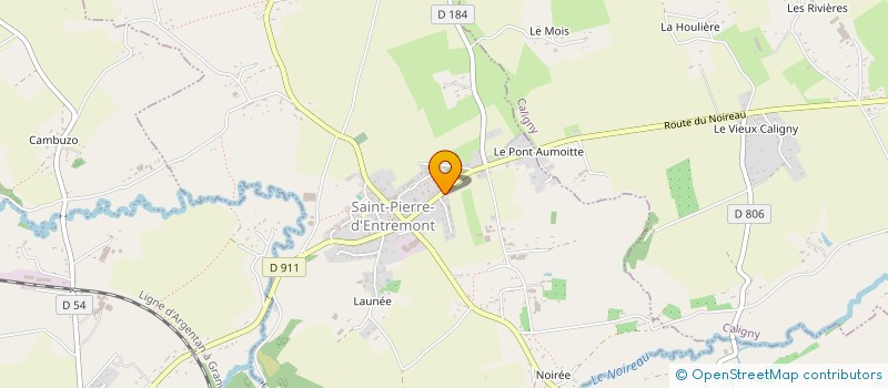 localisation de l'entreprise MONSIEUR SYLVAIN IZOUARD à SAINT-PIERRE-D'ENTREMONT