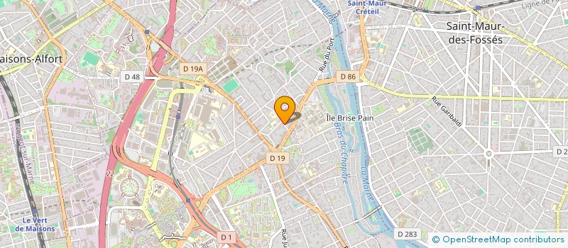 localisation de l'entreprise MONSIEUR SYLVAIN IZRI à CRETEIL