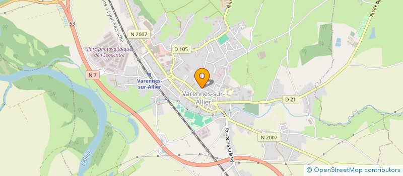 localisation de l'entreprise MONSIEUR SYLVAIN JACQUES à VARENNES-SUR-ALLIER