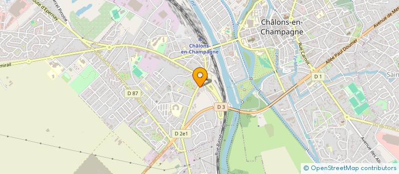 localisation de l'entreprise MONSIEUR SYLVAIN JACQUET  CHALONS-EN-CHAMPAGNE