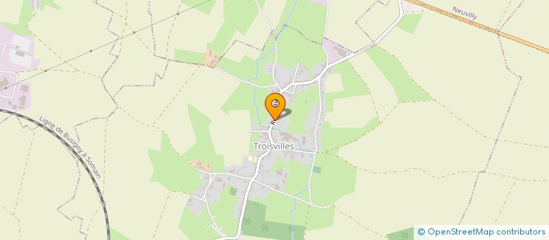 localisation de l'entreprise MONSIEUR SYLVAIN JANNIC  TROISVILLES