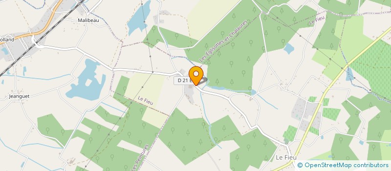 localisation de l'entreprise MONSIEUR SYLVAIN JARJANETTE  LE FIEU