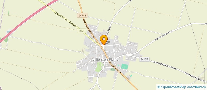 localisation de l'entreprise MONSIEUR SYLVAIN JEAN MICHEL BERNARD  VILLIERS-EN-PLAINE