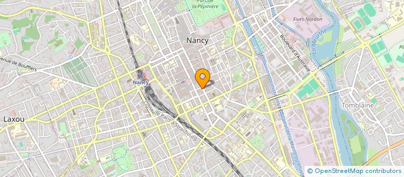 localisation de l'entreprise MONSIEUR SYLVAIN JEANDEMANGE à NANCY
