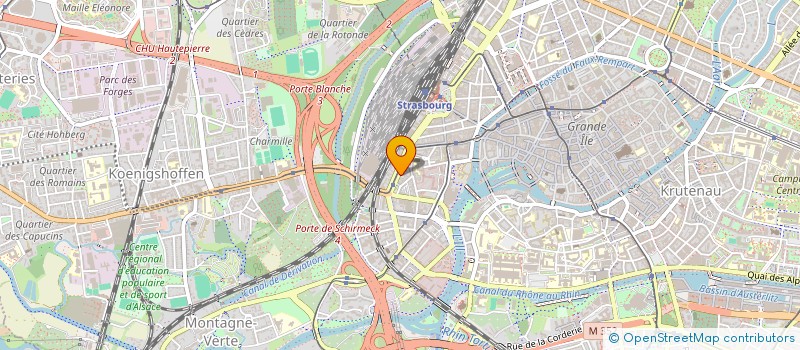localisation de l'entreprise MONSIEUR SYLVAIN JOLIVALT à STRASBOURG