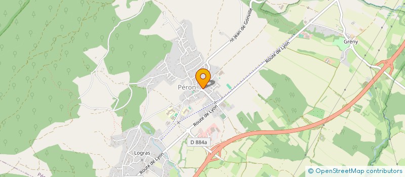 localisation de l'entreprise MONSIEUR SYLVAIN JOLY  PERON