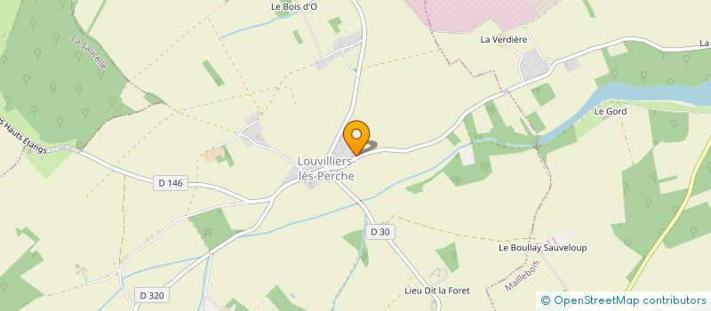 localisation de l'entreprise MONSIEUR SYLVAIN JOSET à LOUVILLIERS-LES-PERCHE