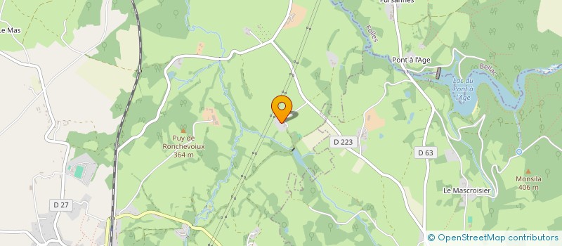 localisation de l'entreprise MONSIEUR SYLVAIN JOSSE  BERSAC-SUR-RIVALIER