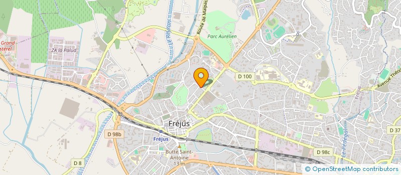 localisation de l'entreprise MONSIEUR SYLVAIN JOUBERT à FREJUS