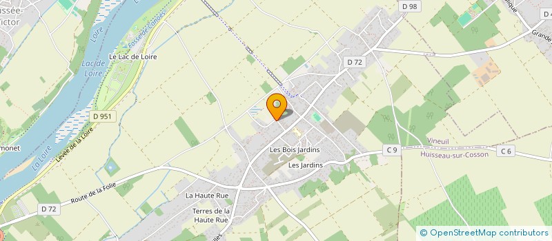 localisation de l'entreprise MONSIEUR SYLVAIN JOUHANNEAU à VINEUIL