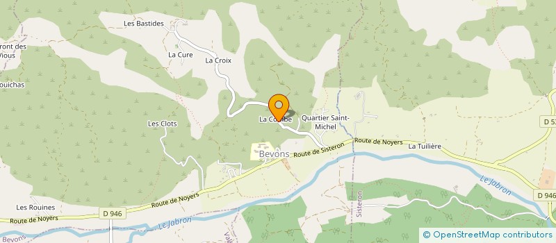 localisation de l'entreprise MONSIEUR SYLVAIN JOURDAN  BEVONS