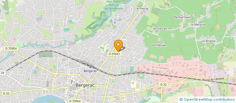 localisation de l'entreprise MONSIEUR SYLVAIN JOURDAT à BERGERAC