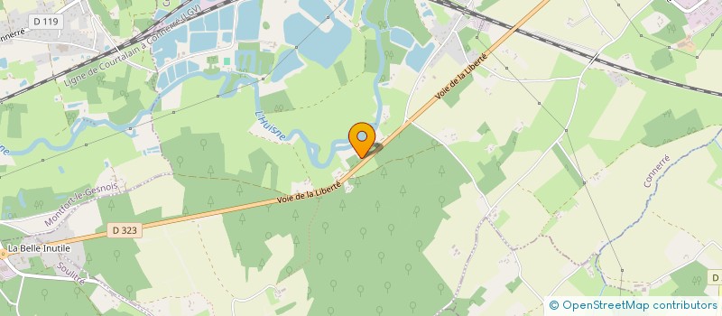 localisation de l'entreprise MONSIEUR SYLVAIN JOURSAND  TUFFE-VAL-DE-LA-CHERONNE